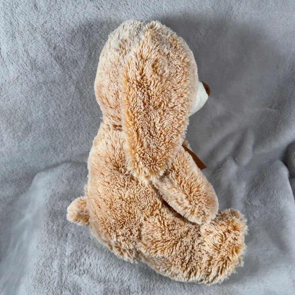 Hug‎ & Luv Tan Striped Belly Bunny Rabbit Plush Stuffed Animal 15 inch Floppy